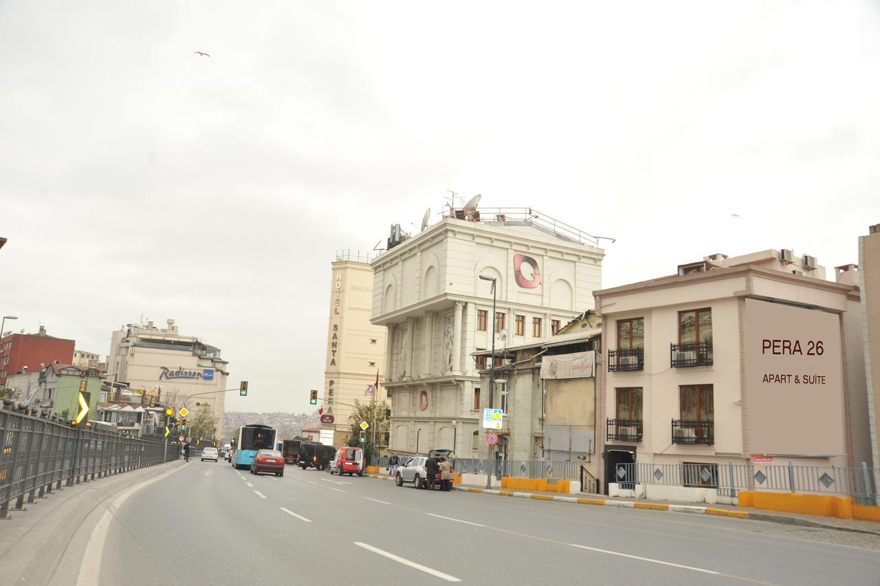 Pera 26 Aparthotel Isztambul Kültér fotó
